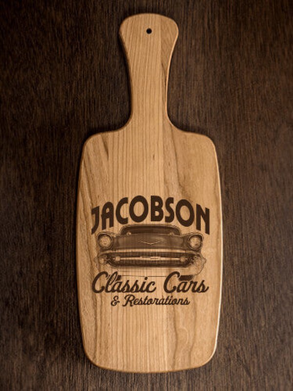 Classic Cars II : Cheese Boards - Engraved