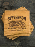 Classic Cycles : Coasters - Engraved