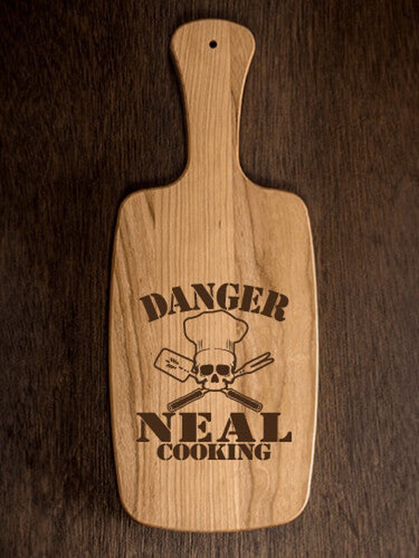 Cooking Danger : Cheese Boards - Engraved
