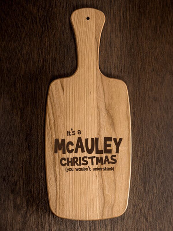 Family Christmas Thing : Cheese Boards - Engraved