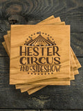 Family Circus : Coasters - Engraved