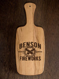 Fireworks : Cheese Boards - Engraved