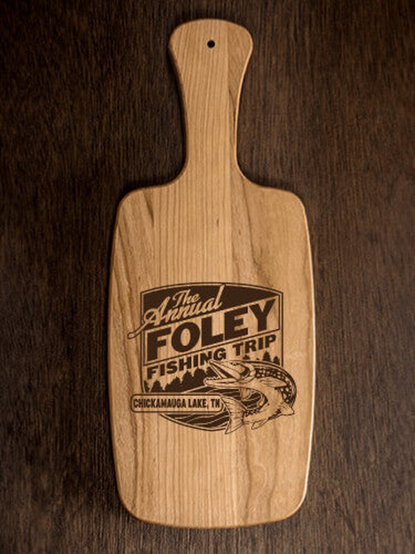Fishing Trip : Cheese Boards - Engraved