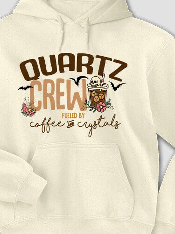Coffee And Crystals : Printed Hoodies product image 2