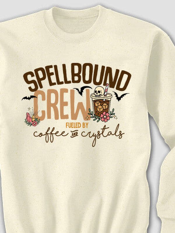 Coffee And Crystals : Printed Sweatshirts product image 1