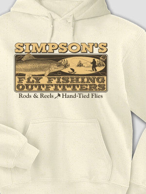 Fly Fishing : Printed Hoodies product image 2