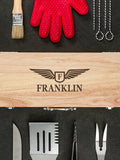 Aviation Monogram : 10 Piece BBQ Set