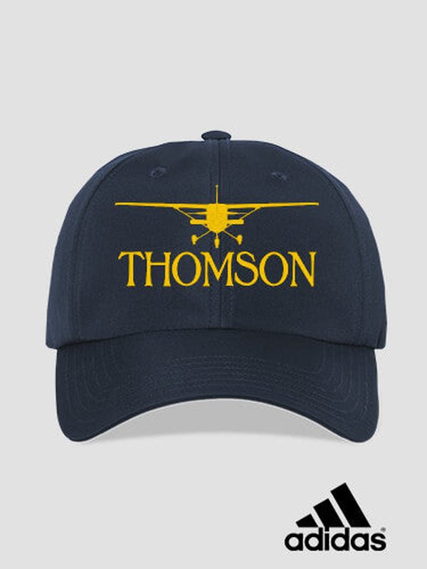 Airplane : Embroidered Adidas&reg; Hats