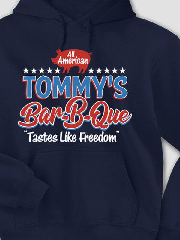 All American BBQ : Printed Hoodies product image 4