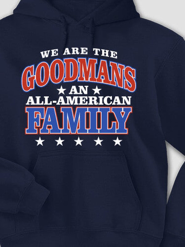 All American : Printed Hoodies product image 1