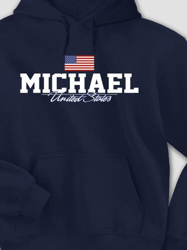 American Flag : Printed Hoodies product image 2
