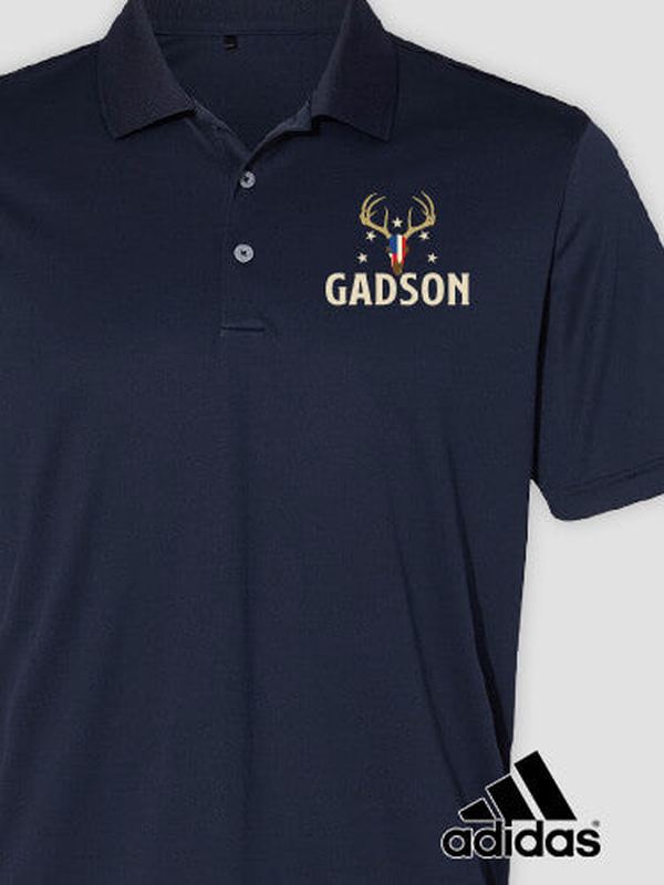 American Hunter : Embroidered Adidas® Polo Shirts product image 2