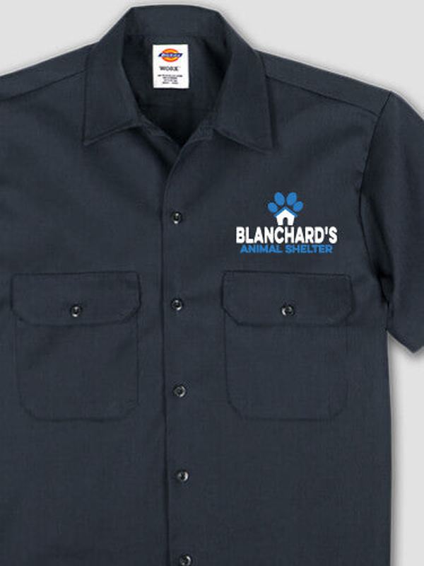 Animal Shelter : Embroidered Work Shirts product image 1