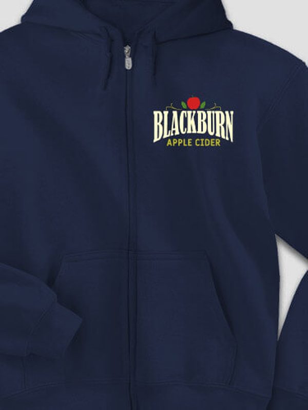 Apple Cider : Embroidered Zip Hoodies product image 4