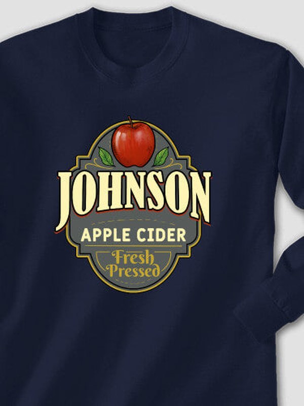 Apple Cider : Printed Long Sleeves