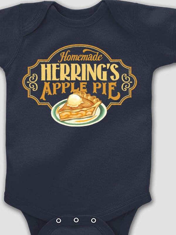 Apple Pie : Printed Baby Bodysuits