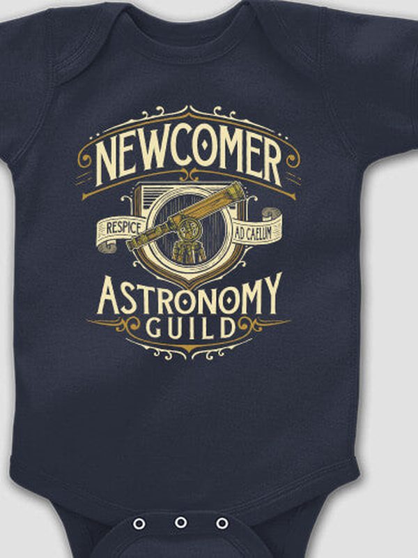 Astronomy Guild : Printed Baby Bodysuits