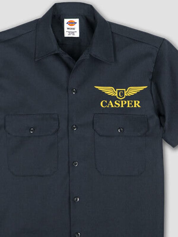 Aviation Monogram : Embroidered Work Shirts product image 2