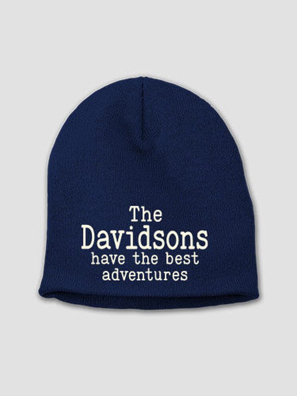 Best Adventures : Embroidered Beanies