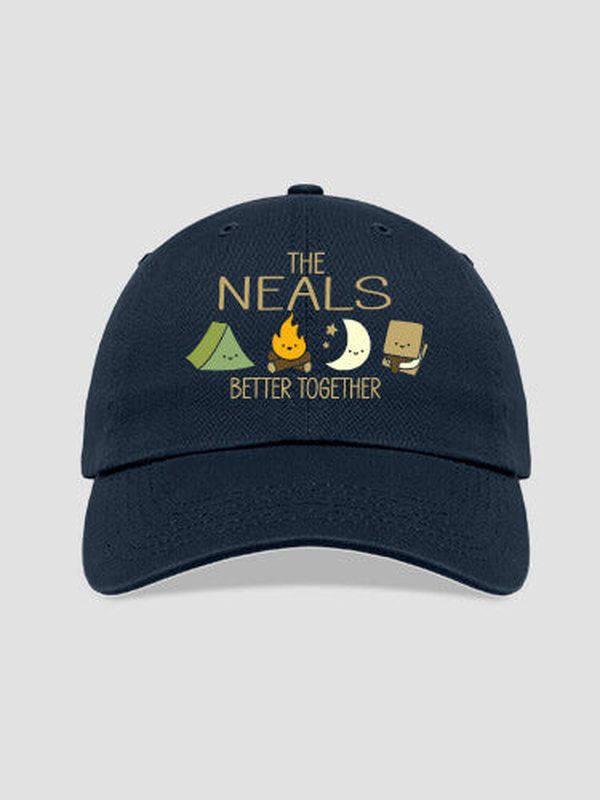 Better Together Camping : Embroidered Baseball Hats