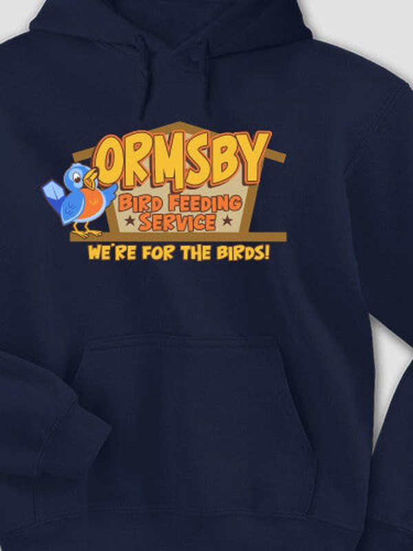 Bird Feeding Service : Printed Hoodies product image 2