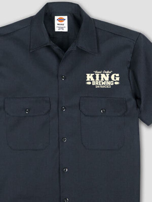 Brewing : Embroidered Work Shirts product image 2