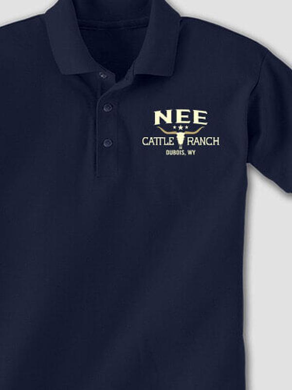 Cattle Ranch : Embroidered Polo Shirts product image 2
