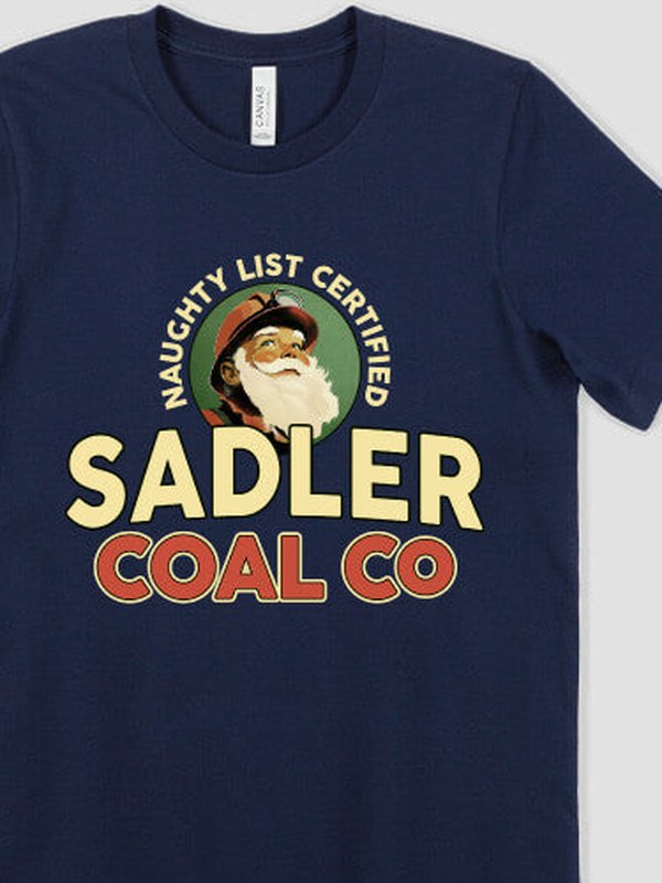 Christmas Coal Company : Premium Printed T-Shirts