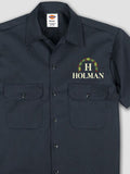 Christmas Monogram : Embroidered Work Shirts product image 1