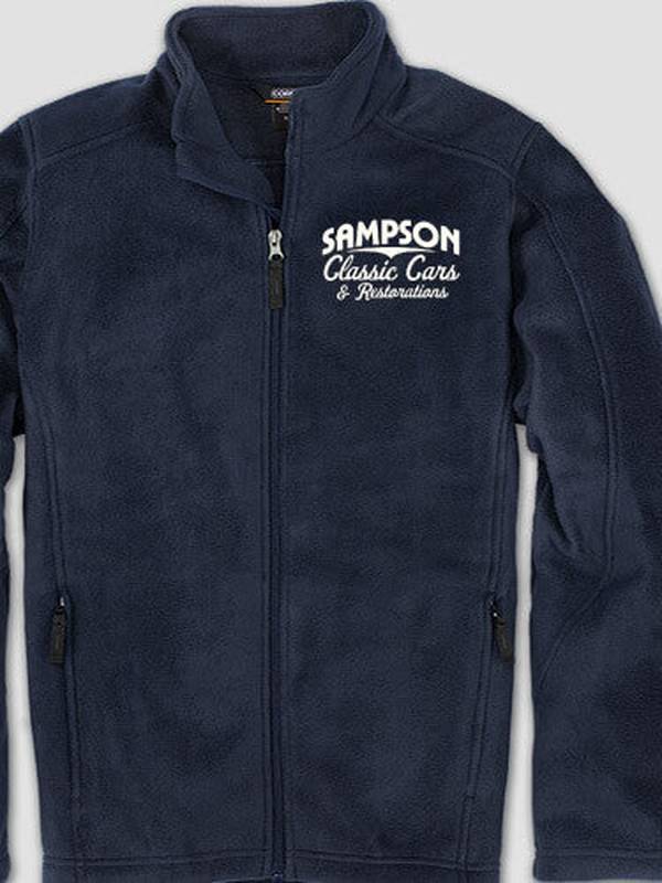 Classic Cars : Embroidered Fleece Jackets