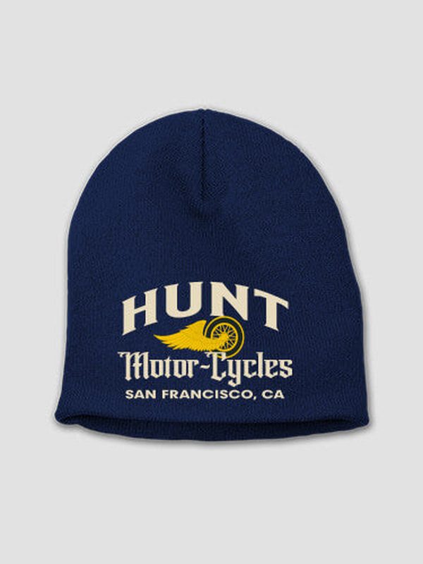 Classic Motorcycles : Embroidered Beanies