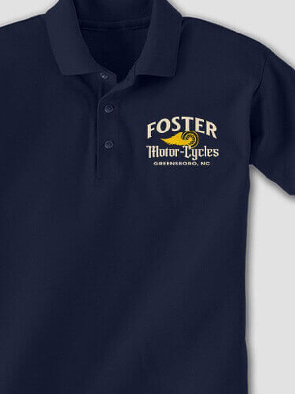 Classic Motorcycles : Embroidered Polo Shirts product image 2