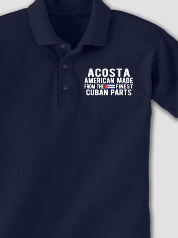 Cuban Parts : Embroidered Polo Shirts product image 1