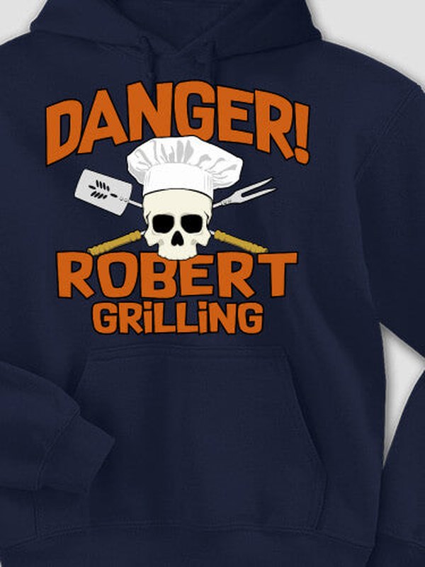 Danger Grilling : Printed Hoodies product image 3