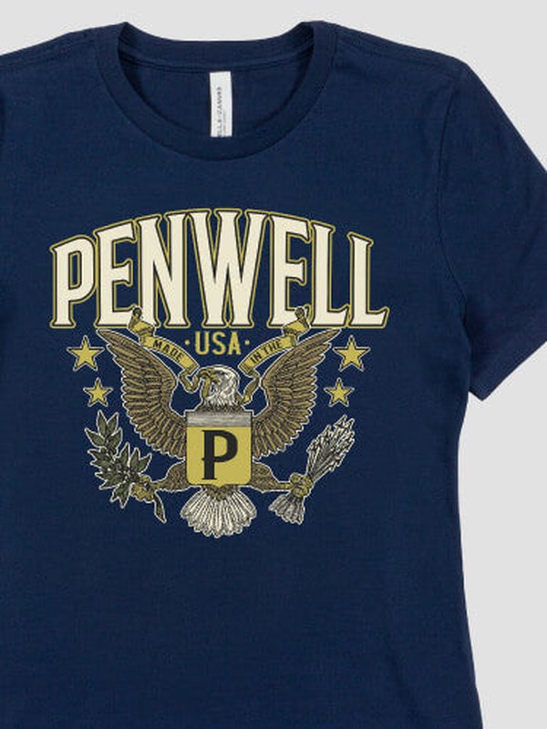 Eagle Monogram : Premium Printed T-Shirts