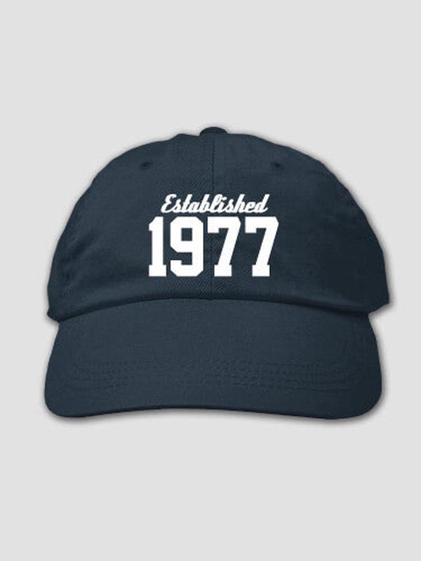 Established : Embroidered Baseball Hats