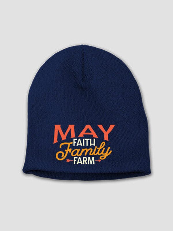 Faith Family Farm : Embroidered Beanies