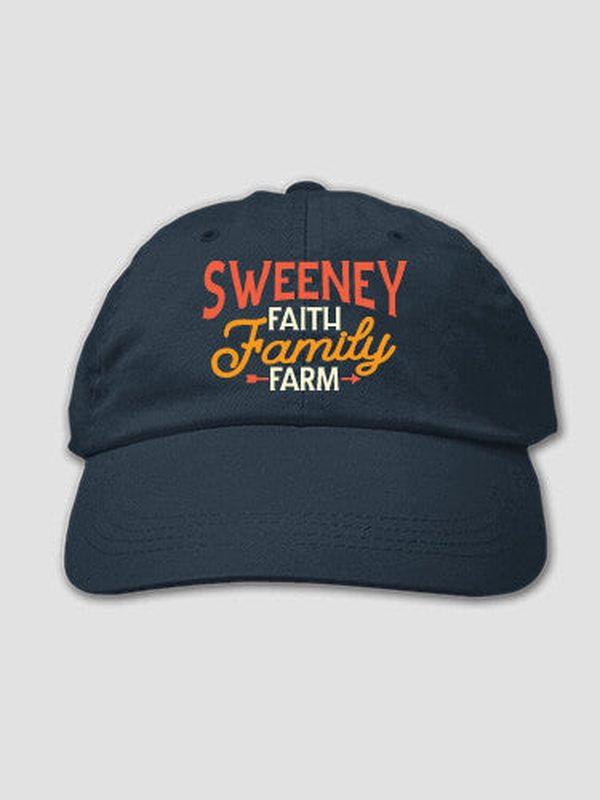 Faith Family Farm : Embroidered Baseball Hats