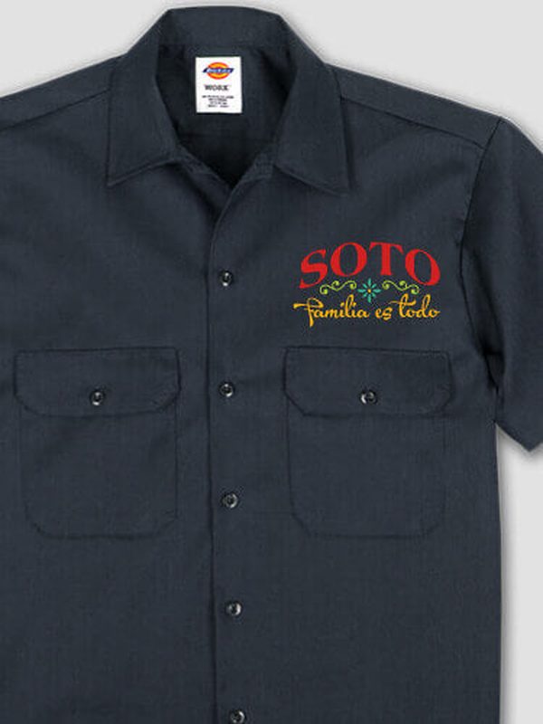 Familia es Todo : Embroidered Work Shirts product image 1