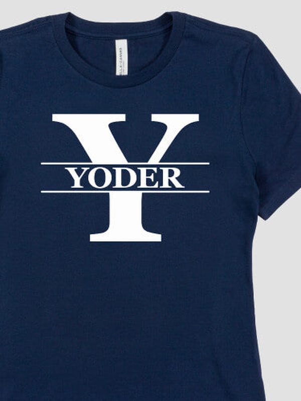 Family Monogram : Premium Printed T-Shirts