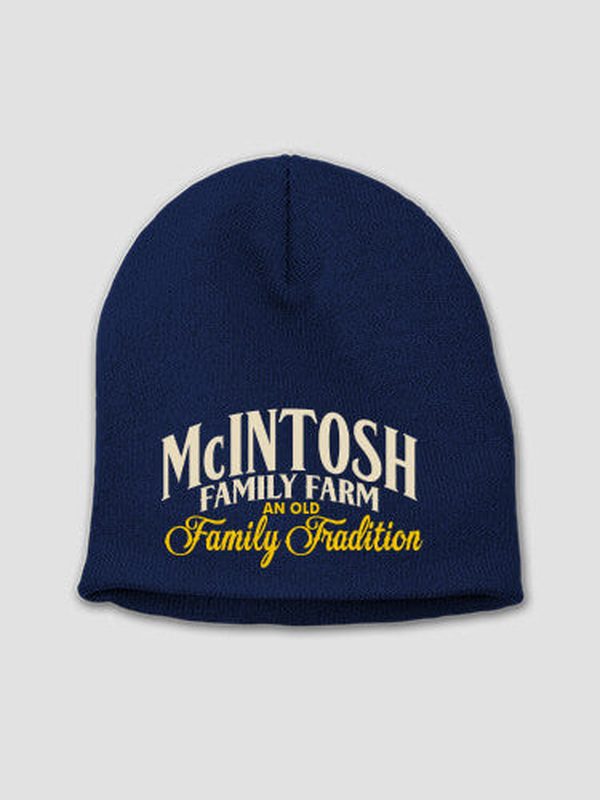 Farming Family Tradition : Embroidered Beanies
