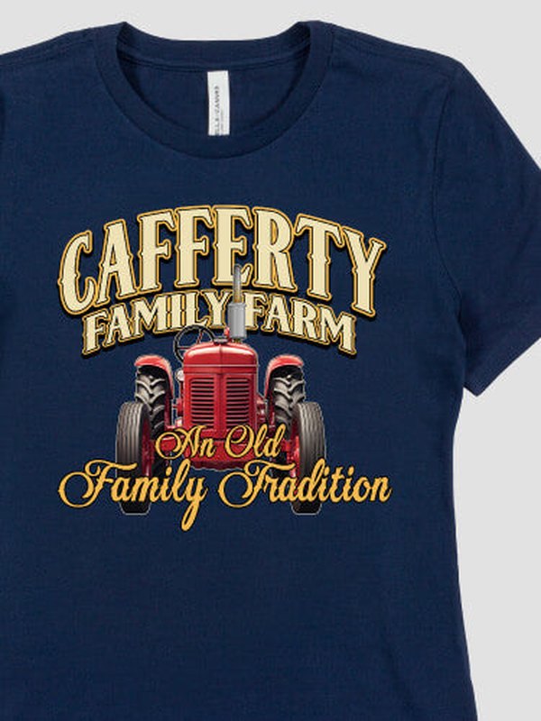 Farming Family Tradition : Premium Printed T-Shirts
