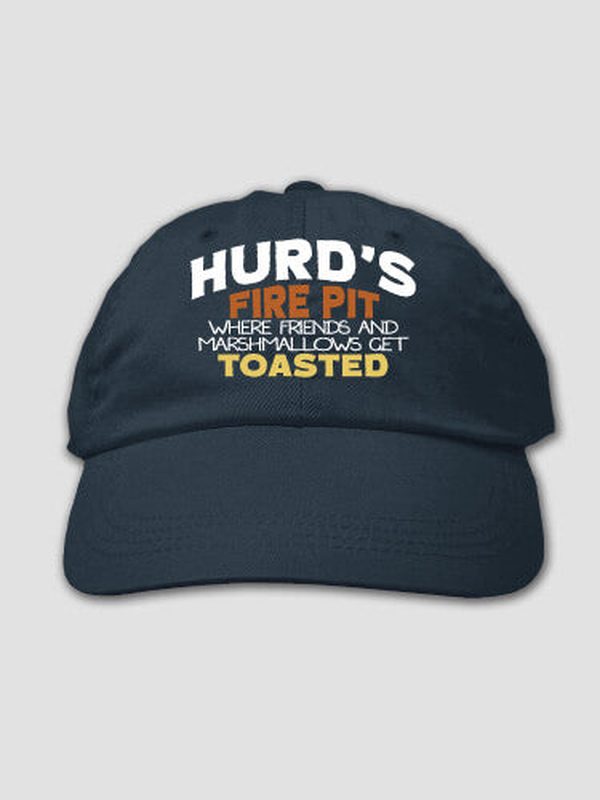 Fire Pit : Embroidered Baseball Hats