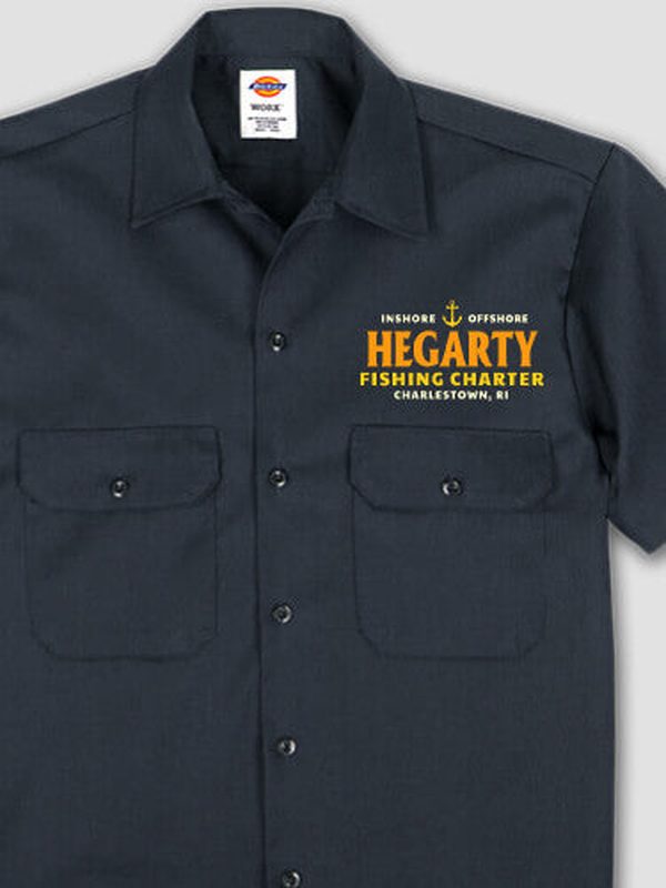 Fishing Charter : Embroidered Work Shirts product image 1