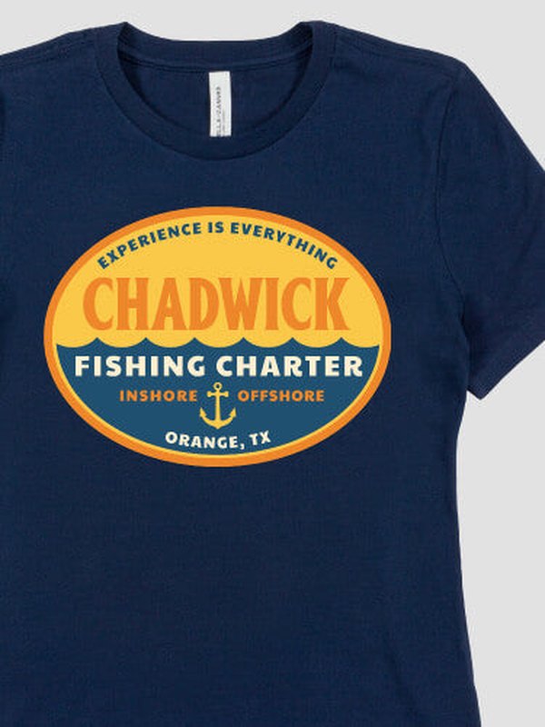 Fishing Charter : Premium Printed T-Shirts