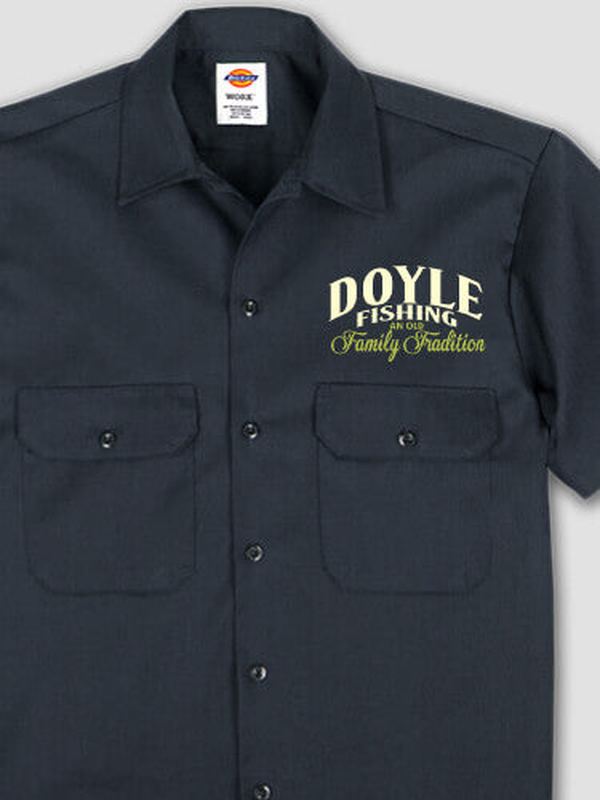 Fishing Family Tradition : Embroidered Work Shirts product image 2