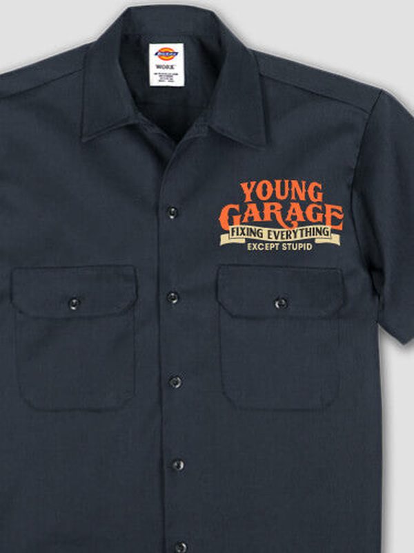 Fixing Everything Garage : Embroidered Work Shirts product image 2