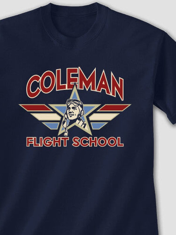 Flight School : Printed T-Shirts