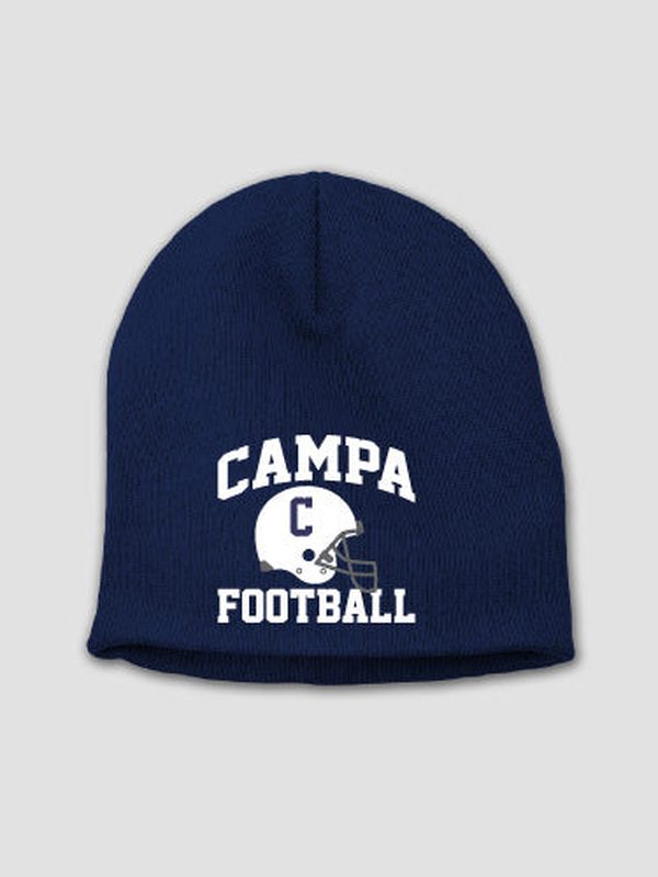 Football Helmet : Embroidered Beanies