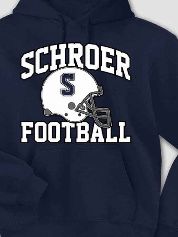 Football Helmet : Printed Hoodies product image 5